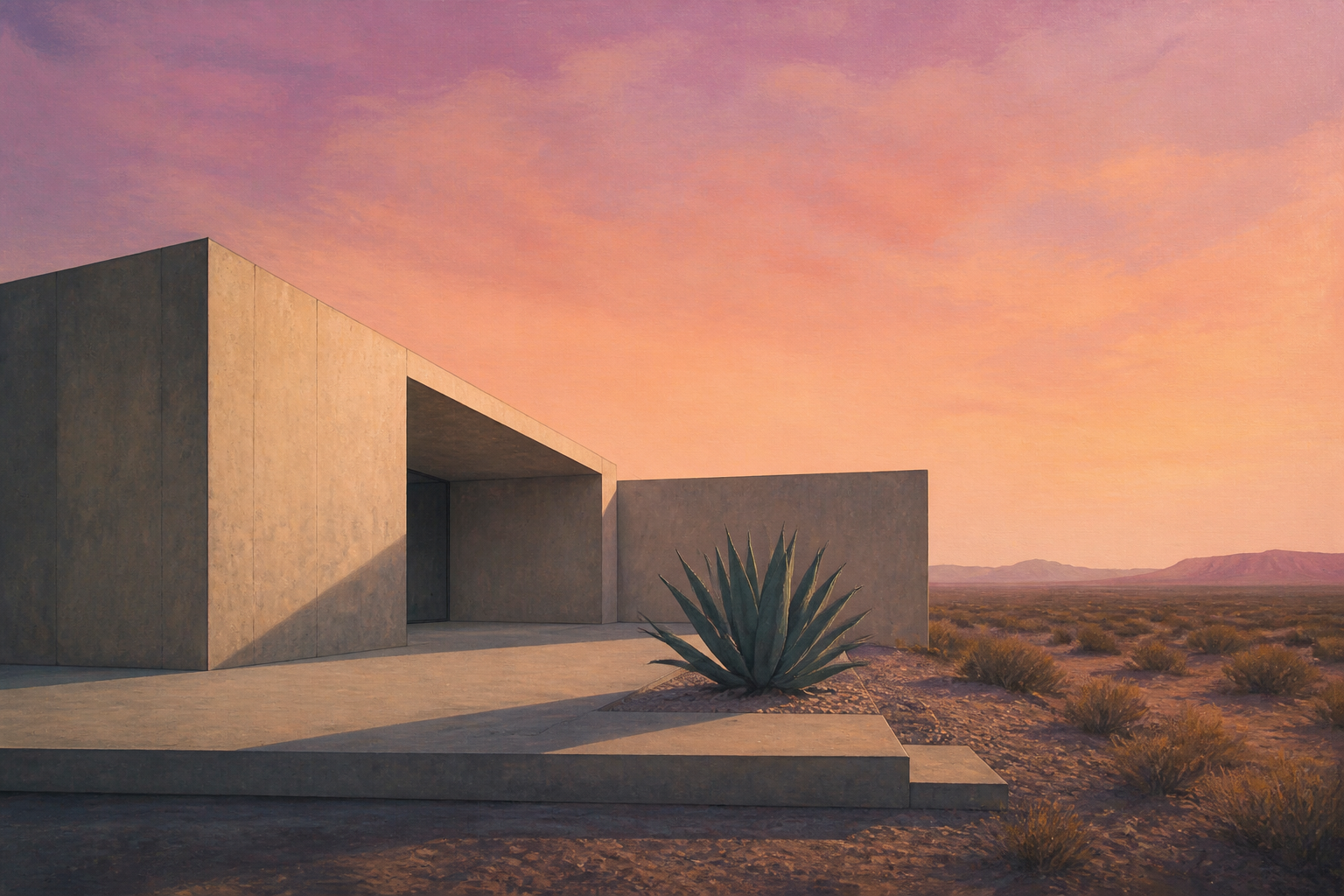 Concrete & Cactus